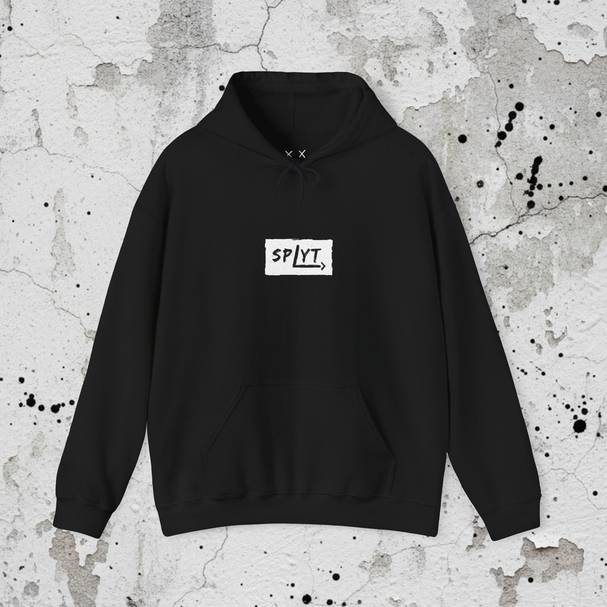 SPLYT Heavy Blend Hoodie - Black