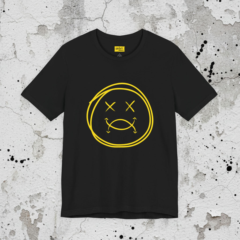 SPLYT Face Tee - Black/Yellow