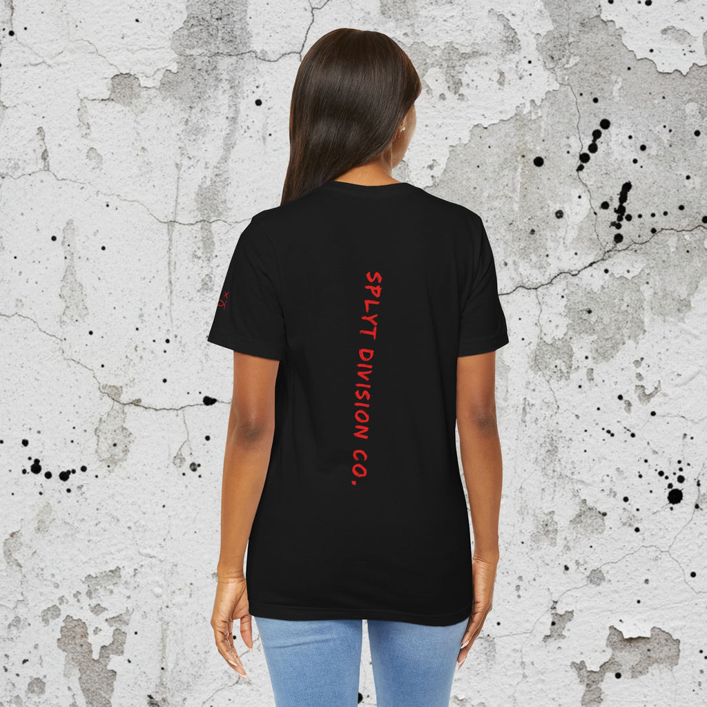 SPLYT DIVISION Spyne Tee - Black/Red