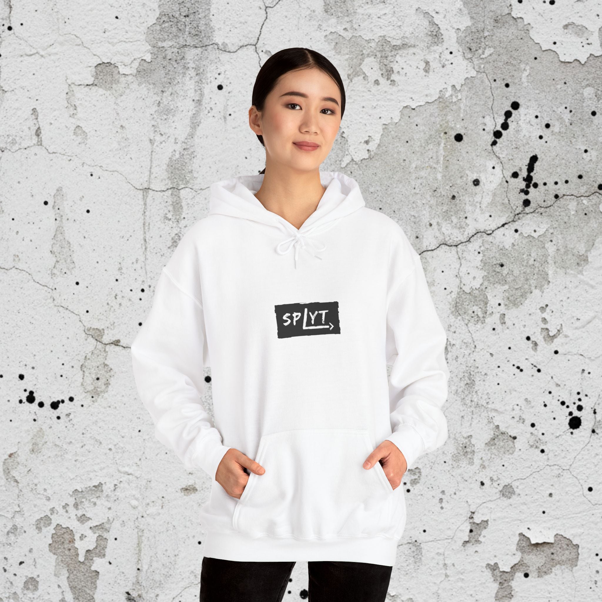 SPLYT Heavy Blend Hoodie - White