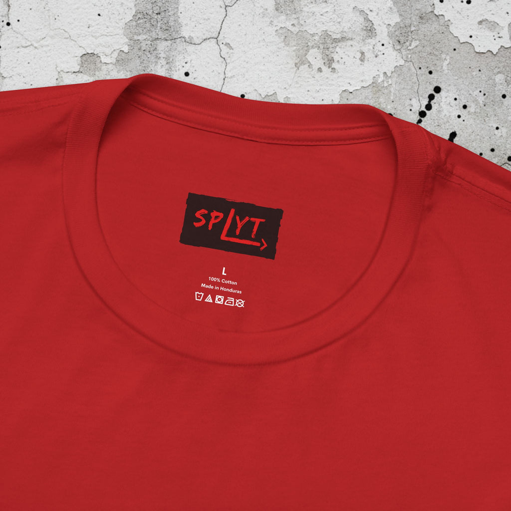 SPLYT Face Tee - Red/Black