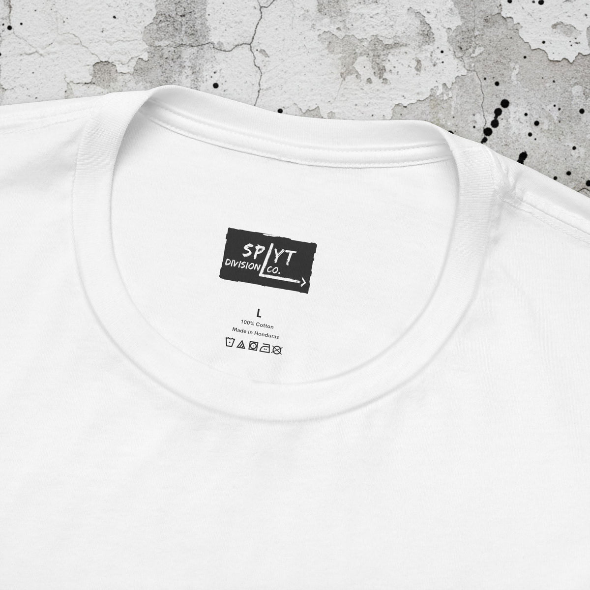 SPLYT DIVISION Spyne Tee - White/Black