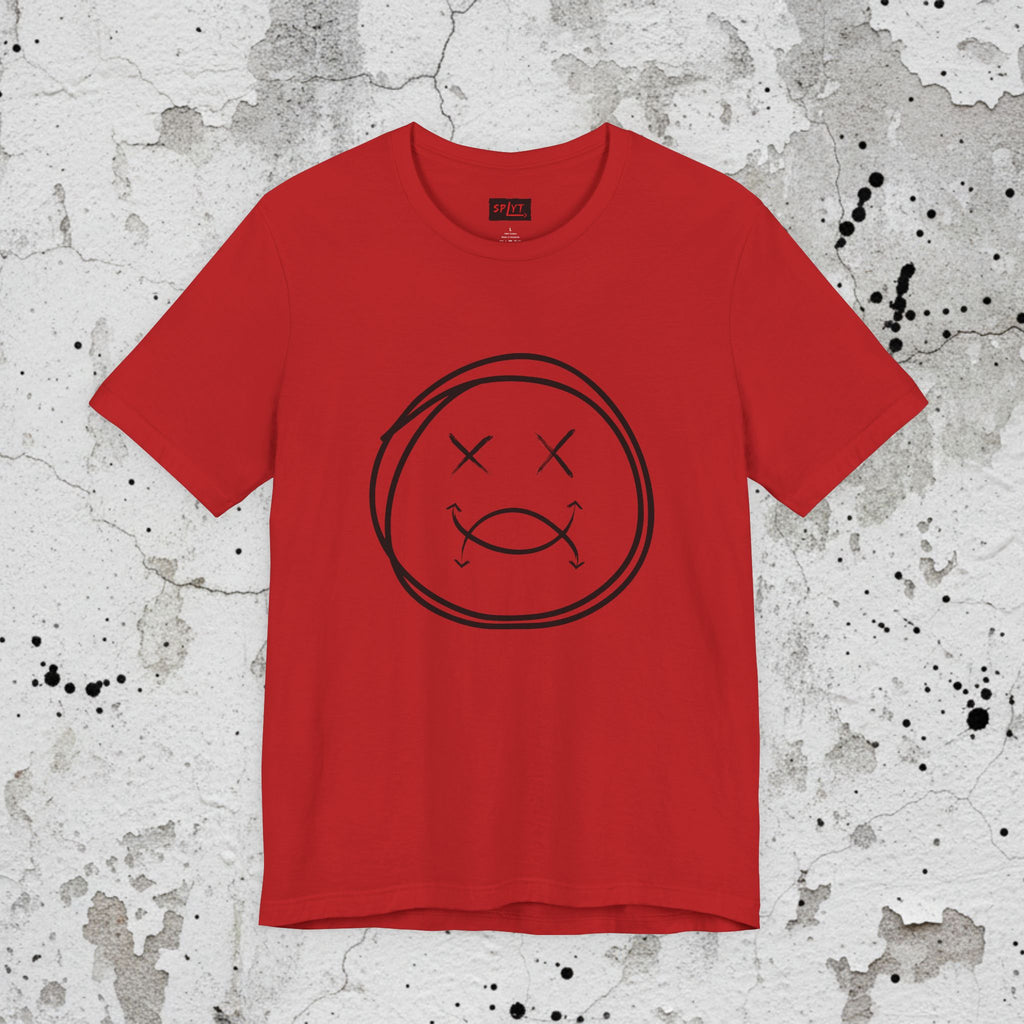 SPLYT Face Tee - Red/Black