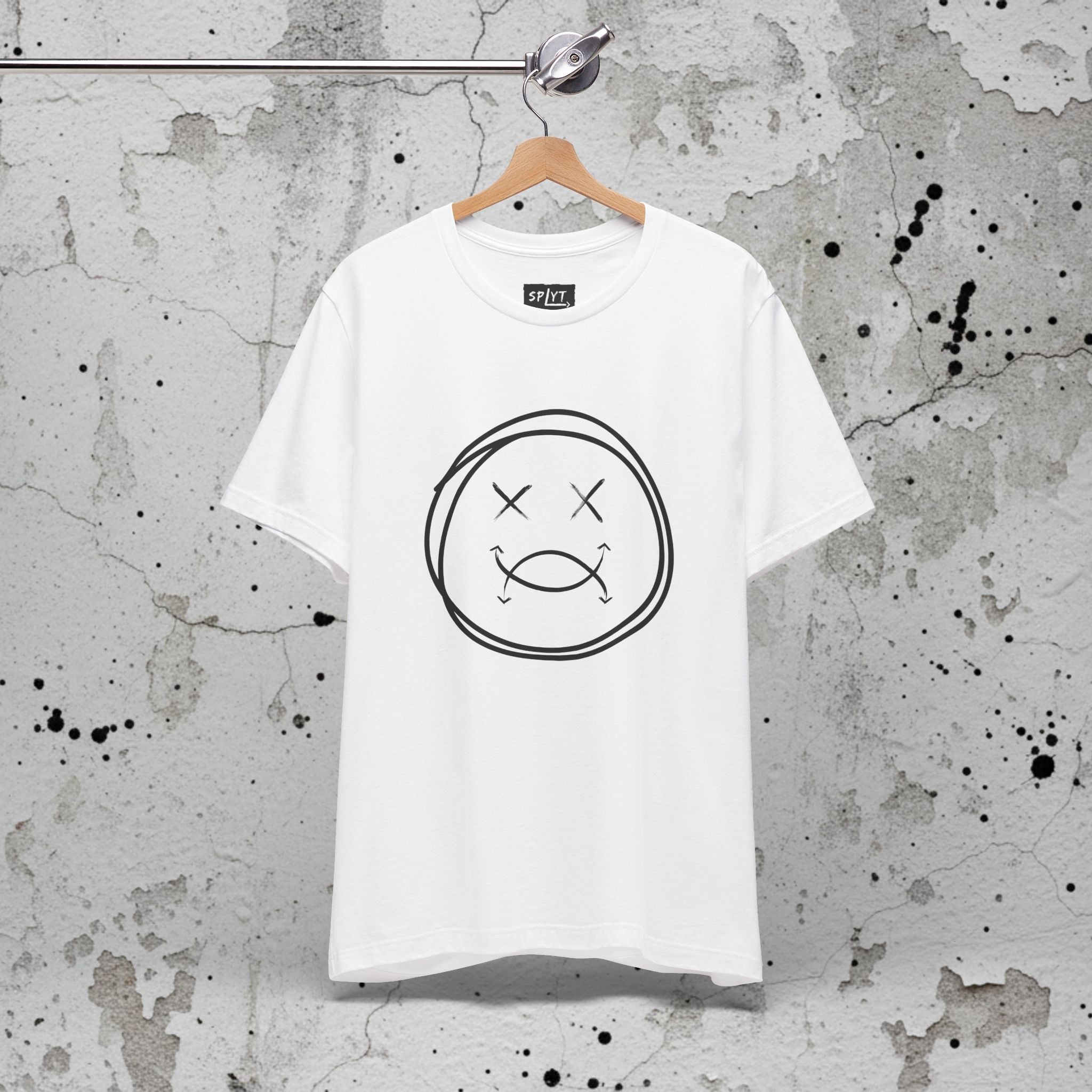 SPLYT Face Tee - White/Black