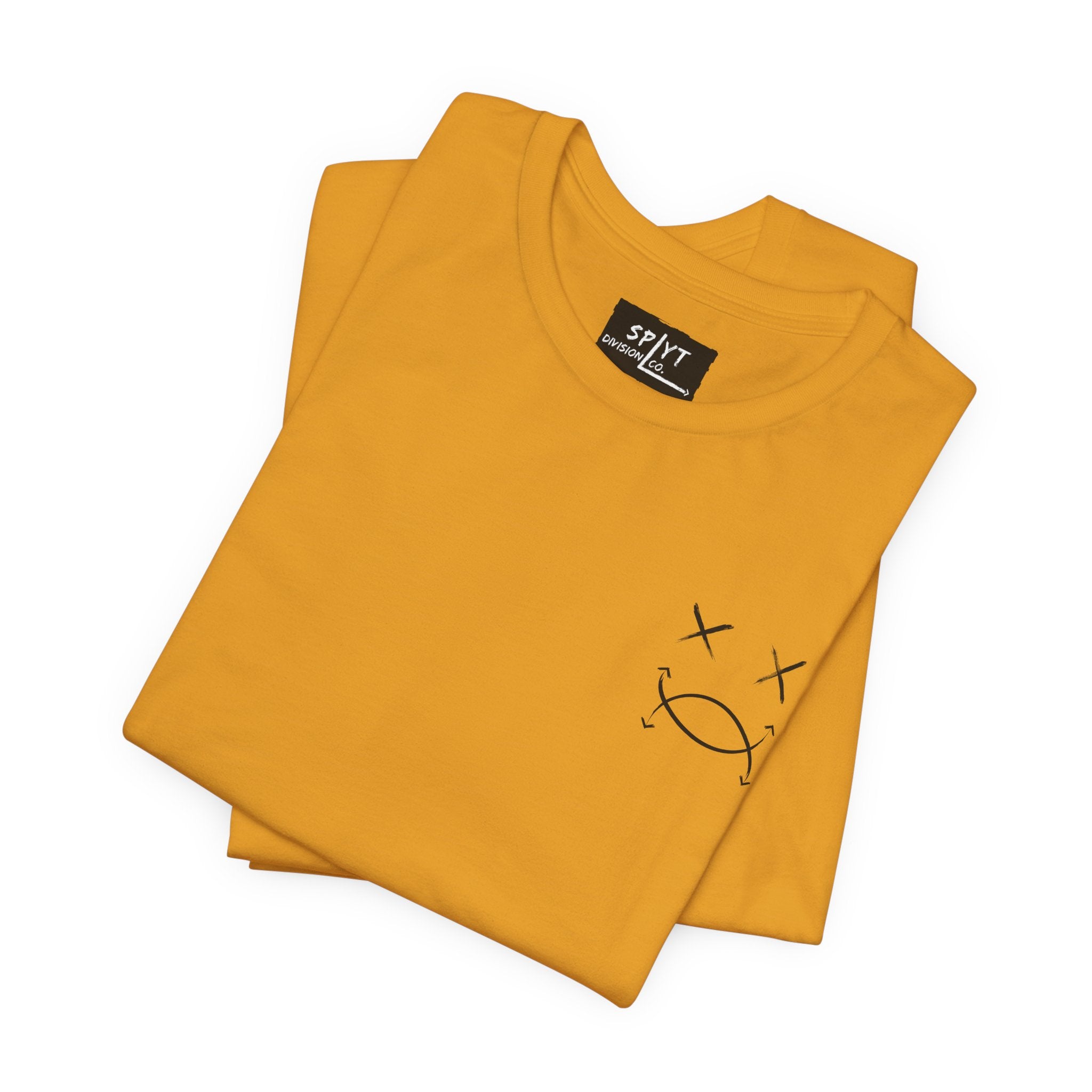 SPLYT DIVISION Splyce Collection Unisex Jersey Short Sleeve Tee - Mustard