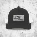 SPLYT DIVISION Essential Snapback Trucker Cap - Black / White