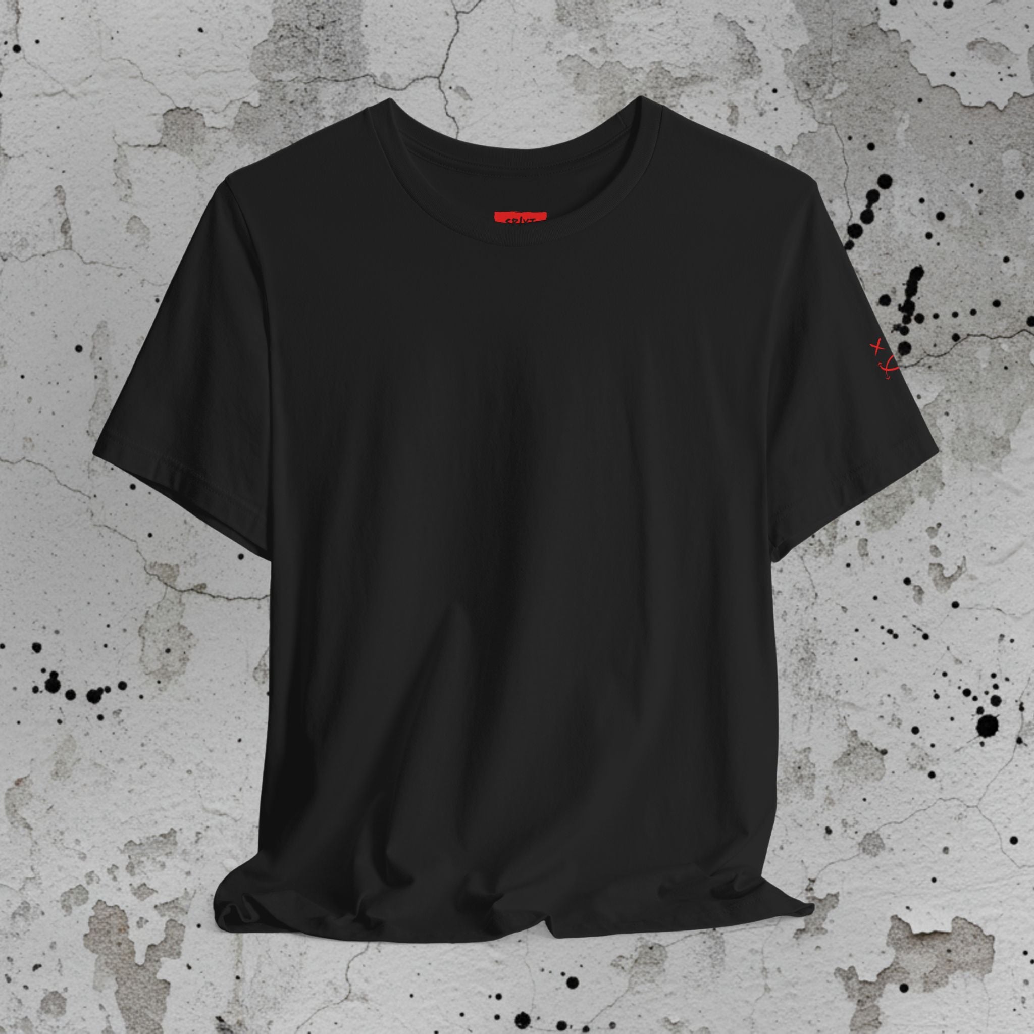SPLYT DIVISION Spyne Tee - Black/Red