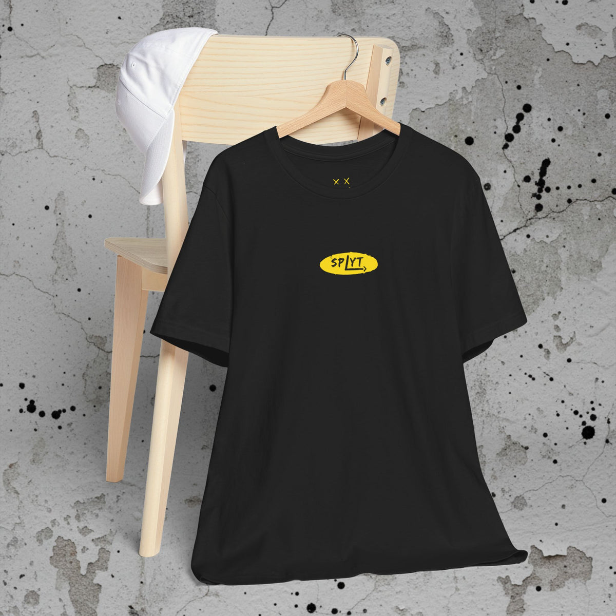 SPLYT Vintage Board Tee - Black/Yellow