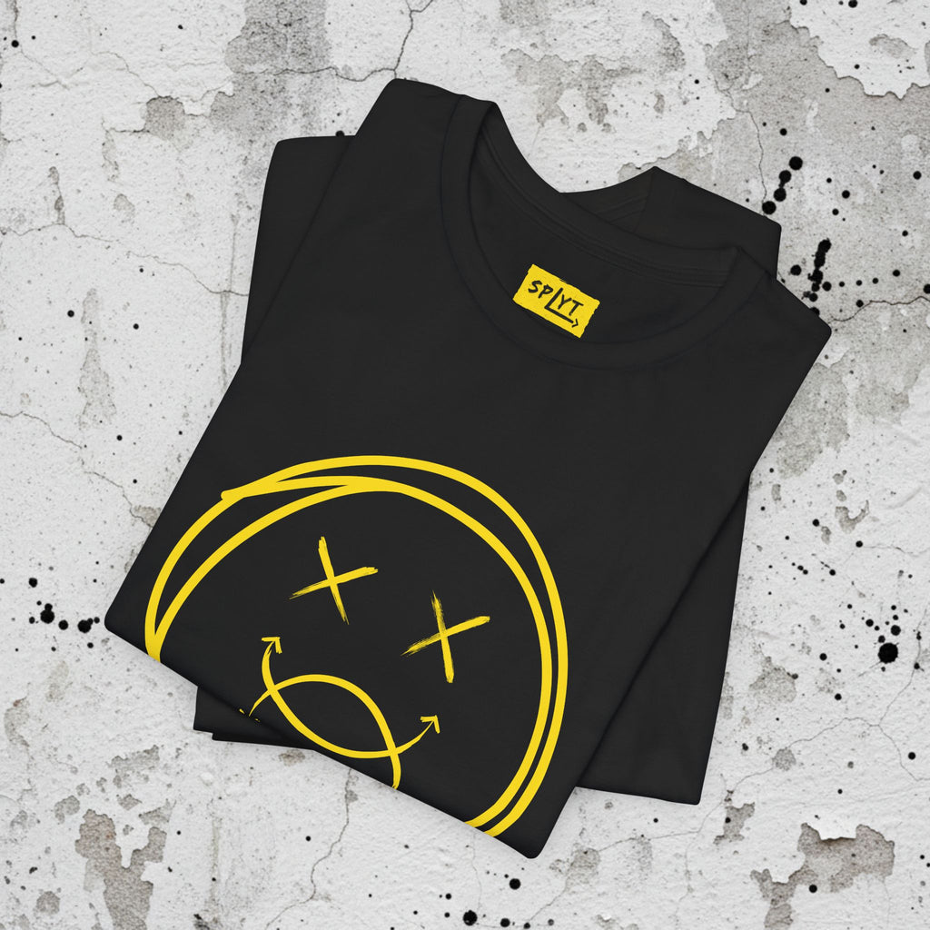 SPLYT Face Tee - Black/Yellow