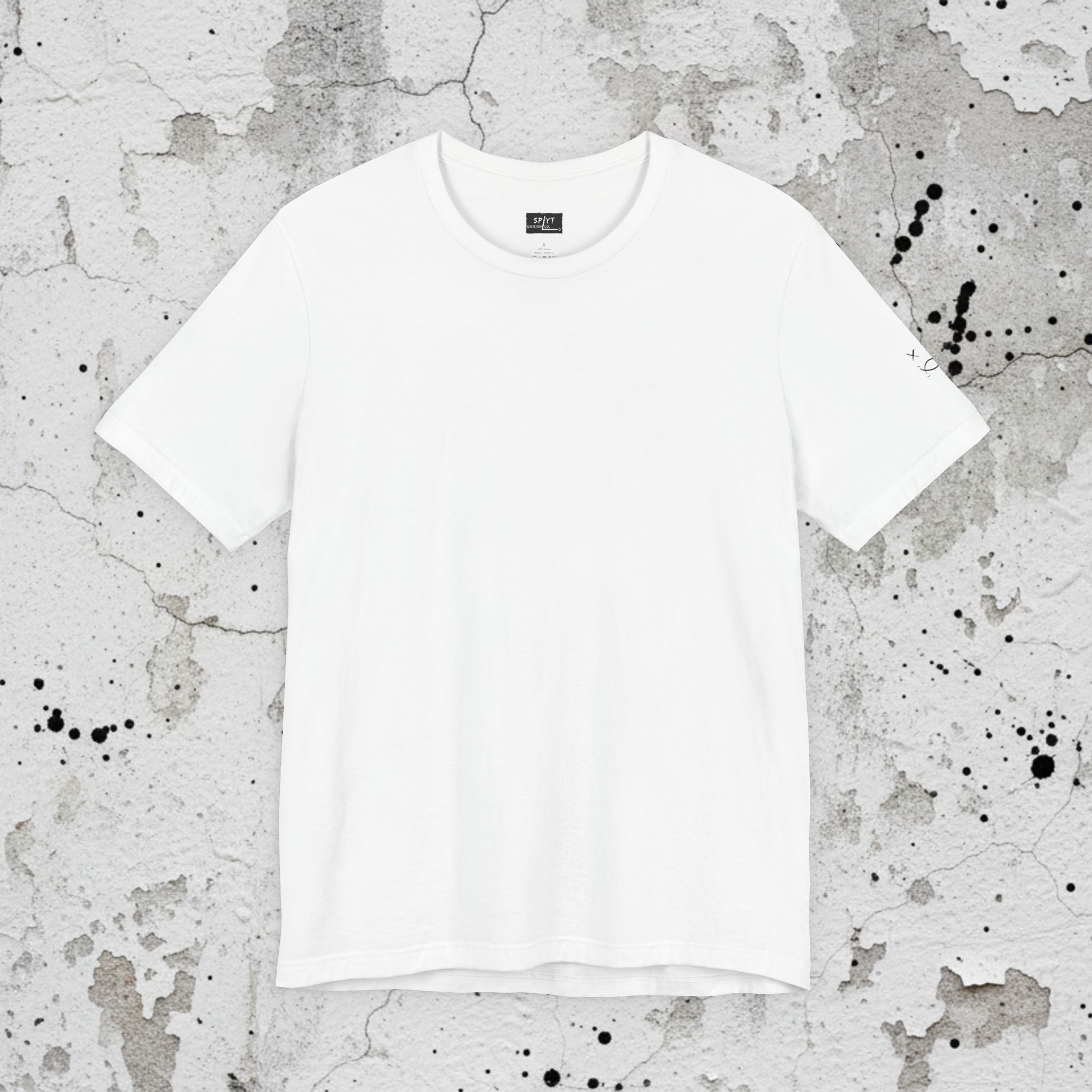 SPLYT DIVISION Spyne Tee - White/Black