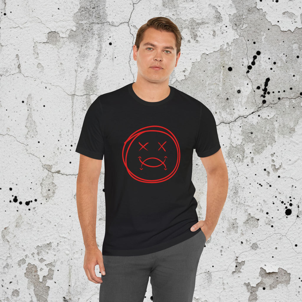 SPLYT Face Tee - Black/Red