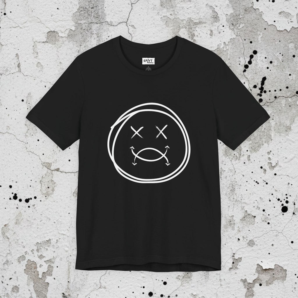 SPLYT Face Tee - Black/White
