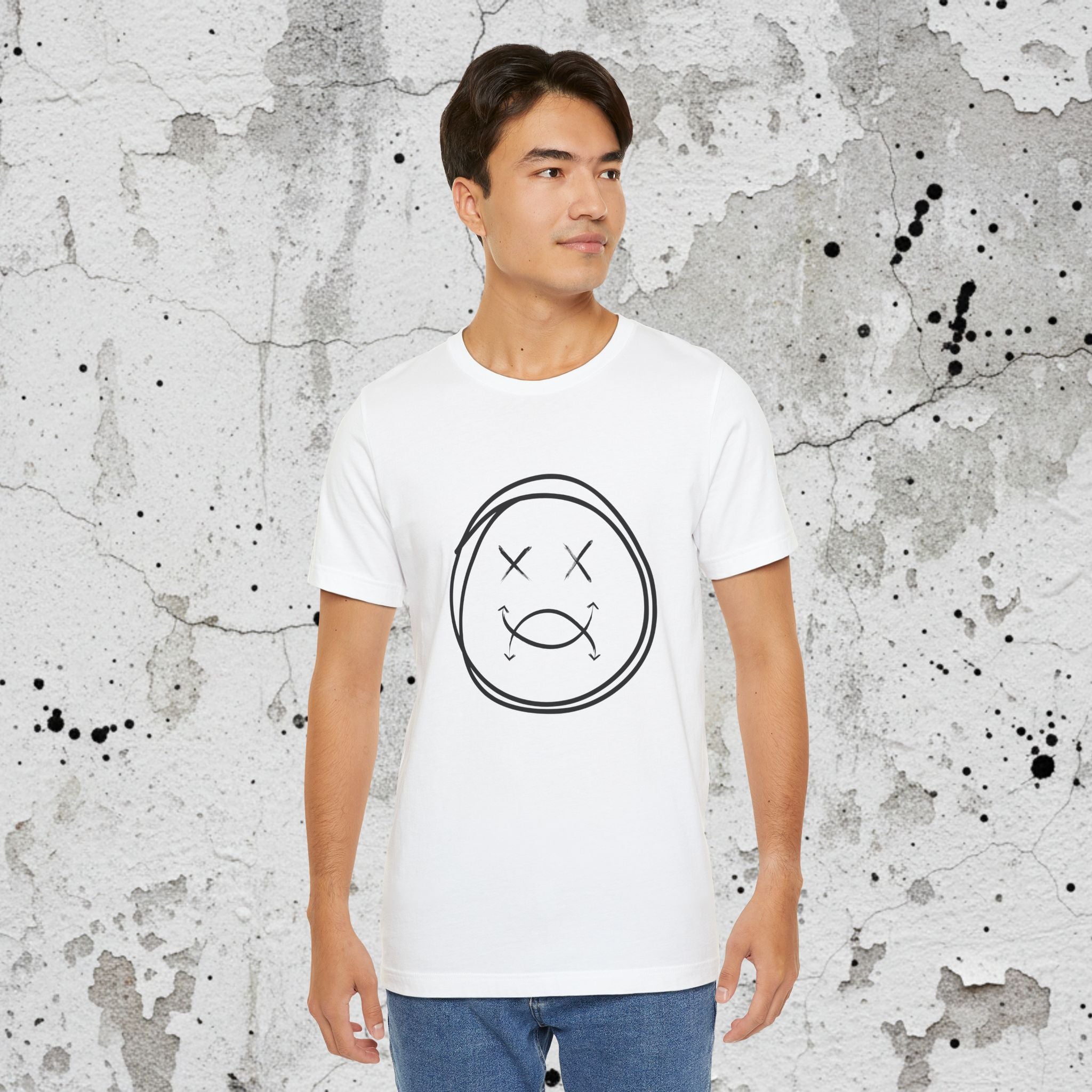 SPLYT Face Tee - White/Black
