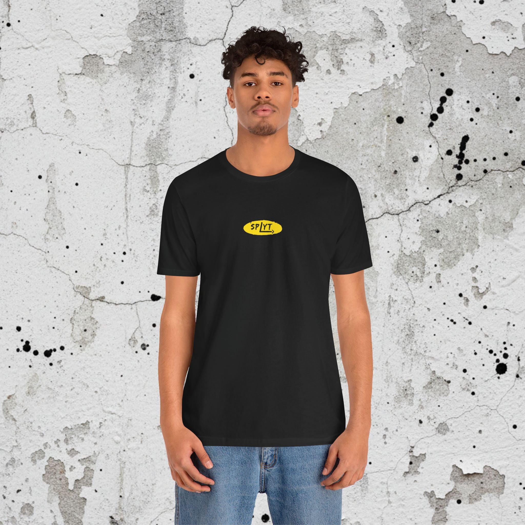 SPLYT Vintage Board Tee - Black/Yellow