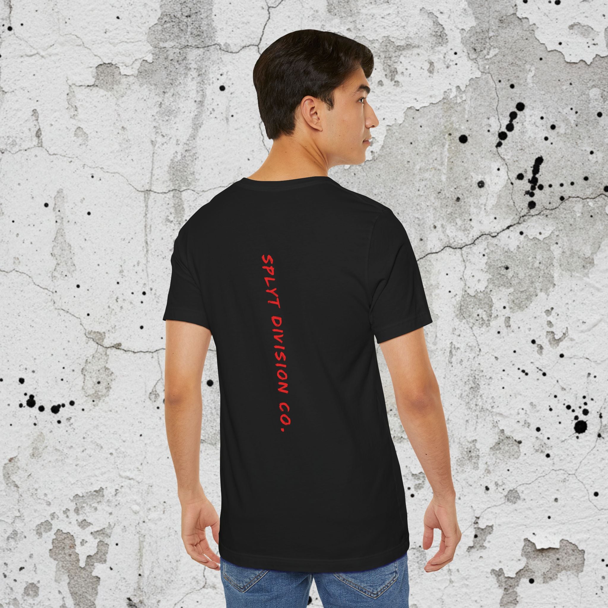 SPLYT DIVISION Spyne Tee - Black/Red