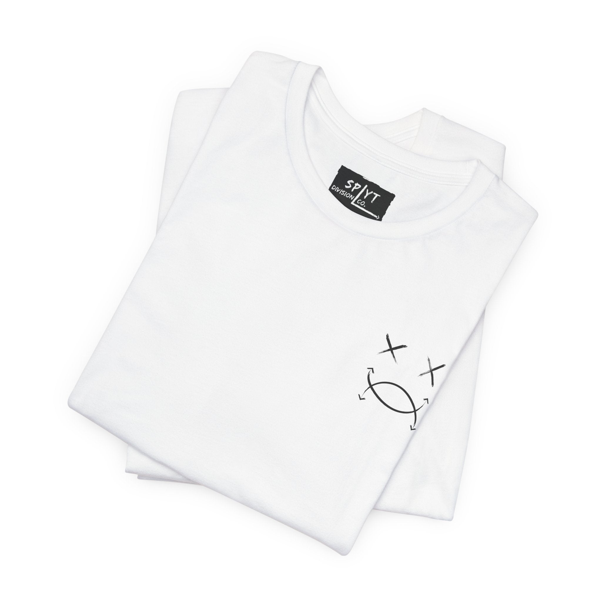 SPLYT DIVISION Splyce Collection Unisex Jersey Short Sleeve Tee White