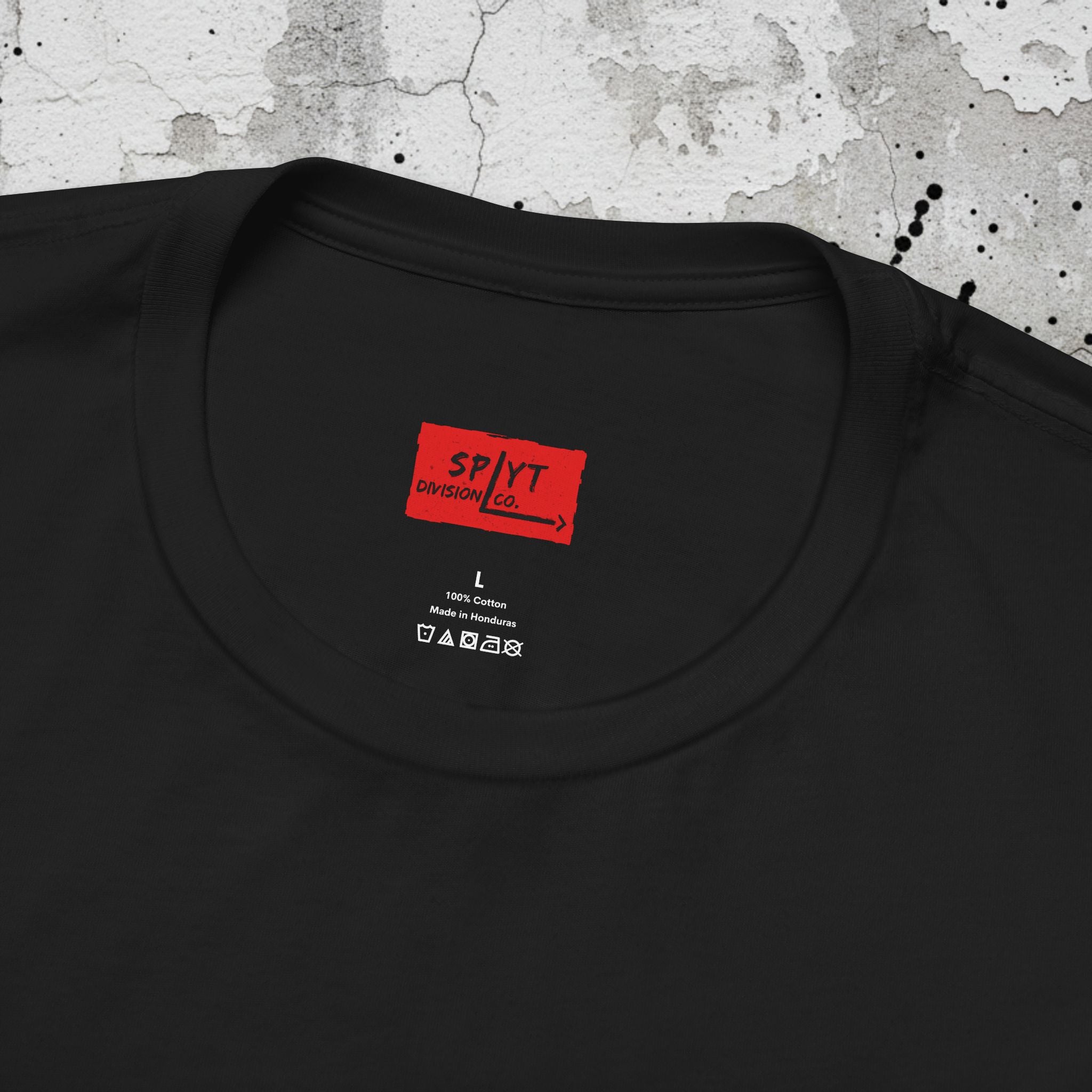 SPLYT DIVISION Spyne Tee - Black/Red