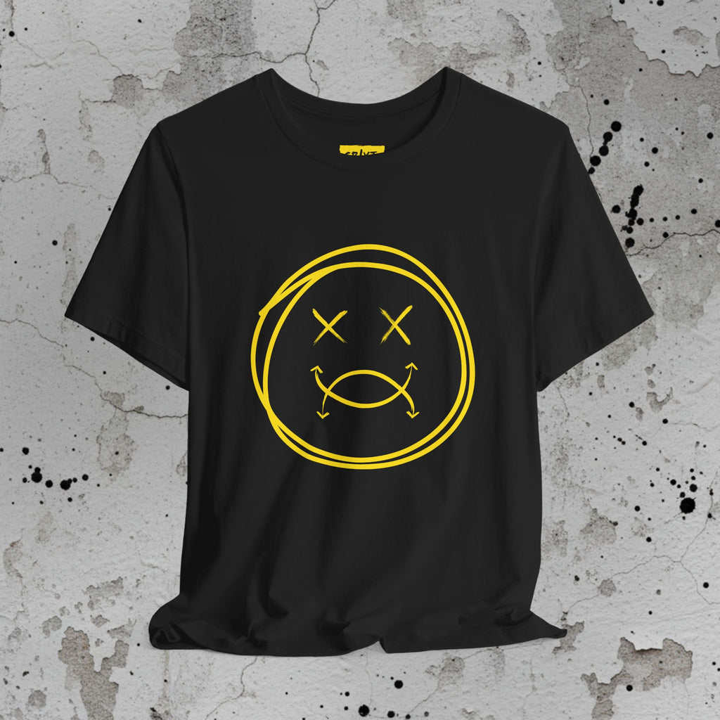 SPLYT Face Tee - Black/Yellow