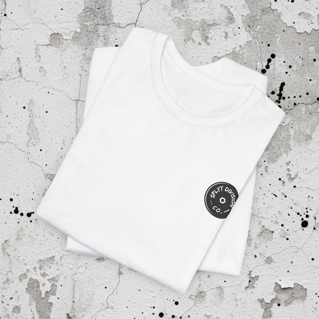 SPLYT Wheel Logo Tee - White