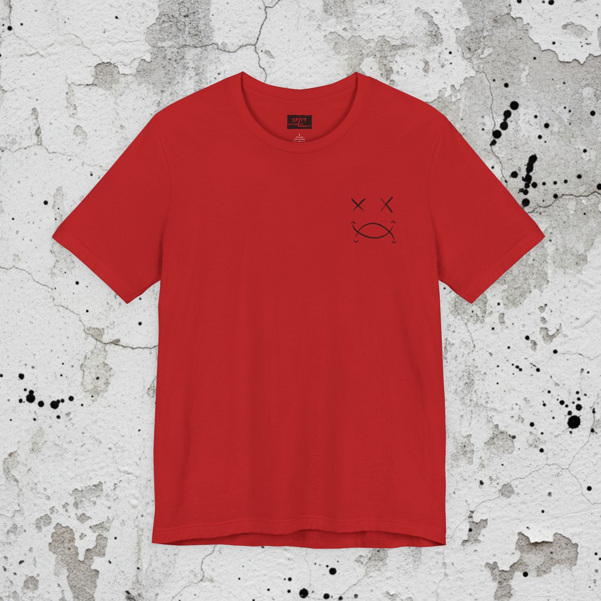 SPLYT DIVISION Splyce Collection Unisex Jersey Short Sleeve Tee - Red