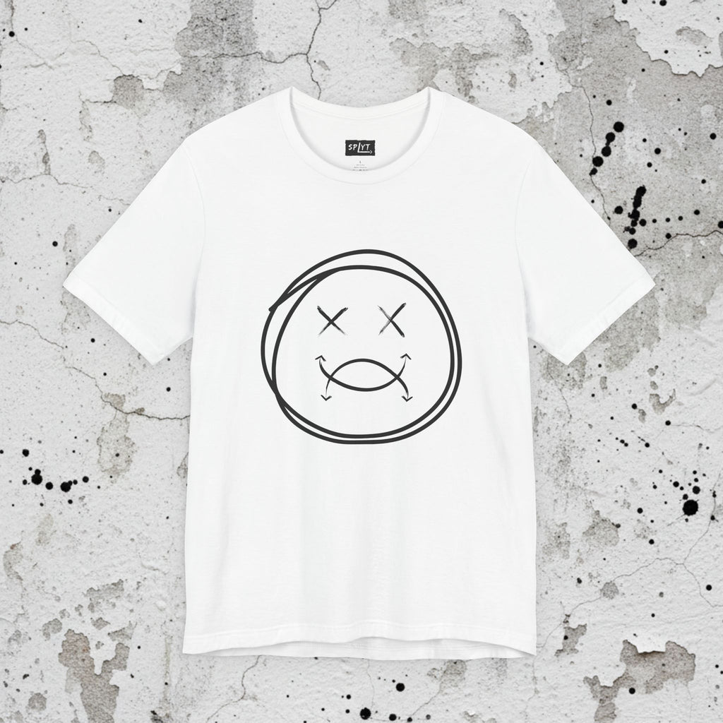 SPLYT Face Tee - White/Black