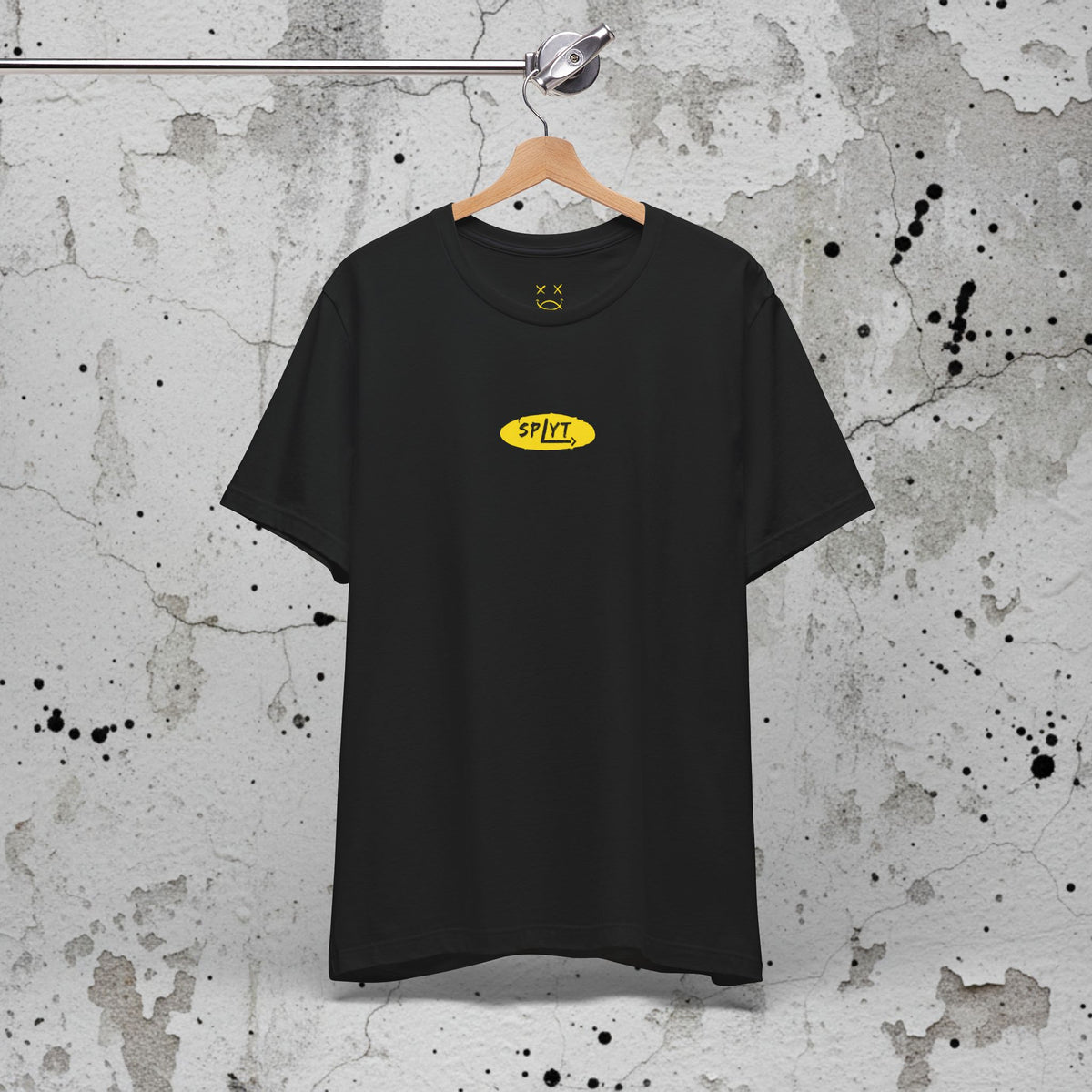SPLYT Vintage Board Tee - Black/Yellow