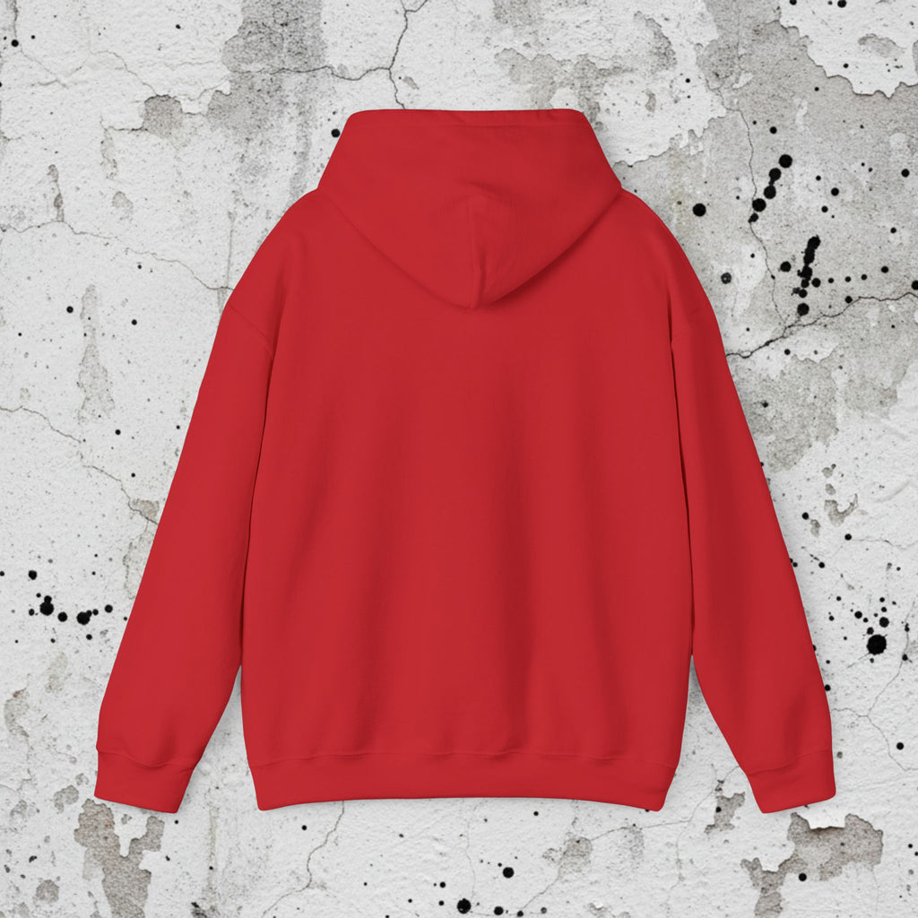 SPLYT Heavy Blend Hoodie - Red & Black