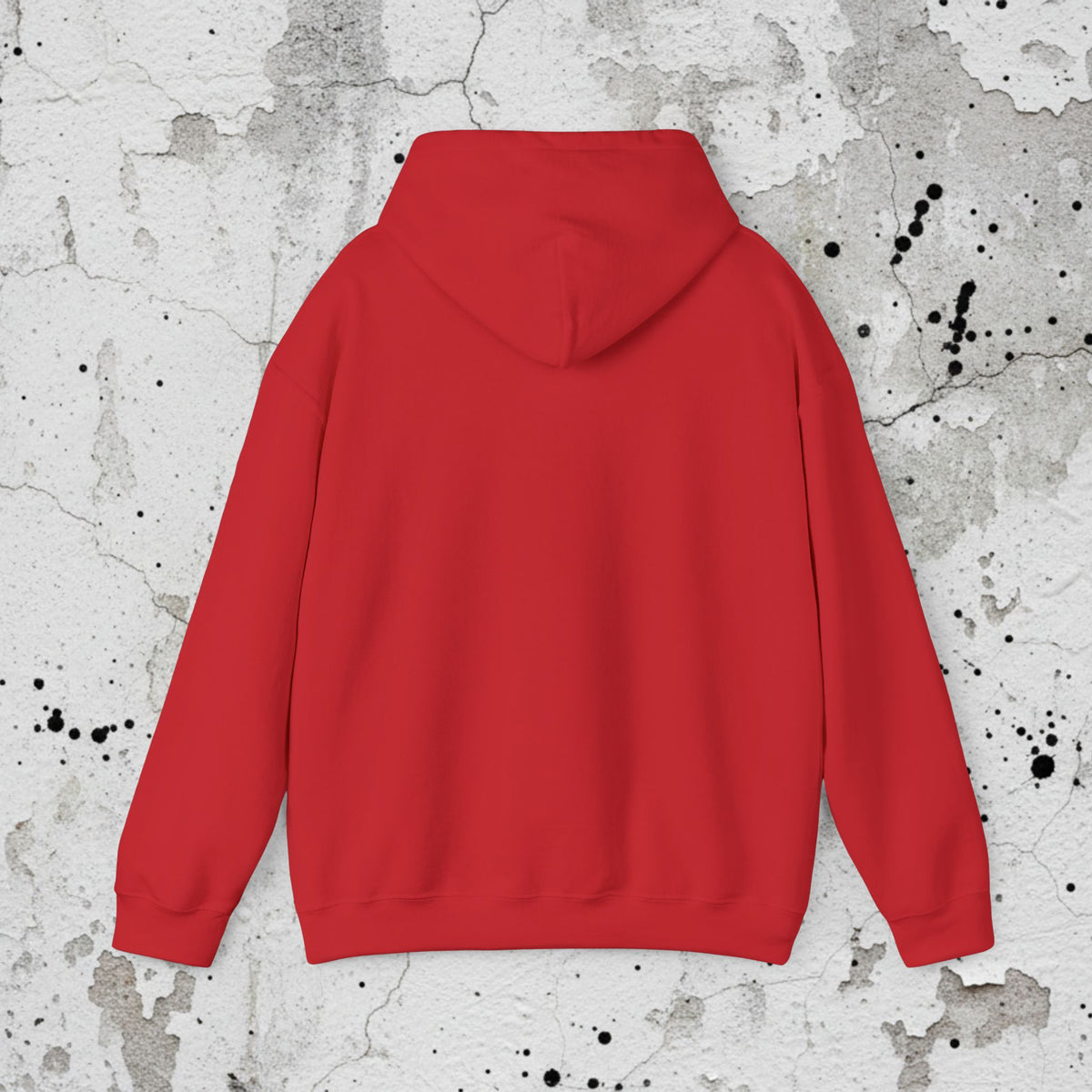 SPLYT Heavy Blend Hoodie - Red & Black