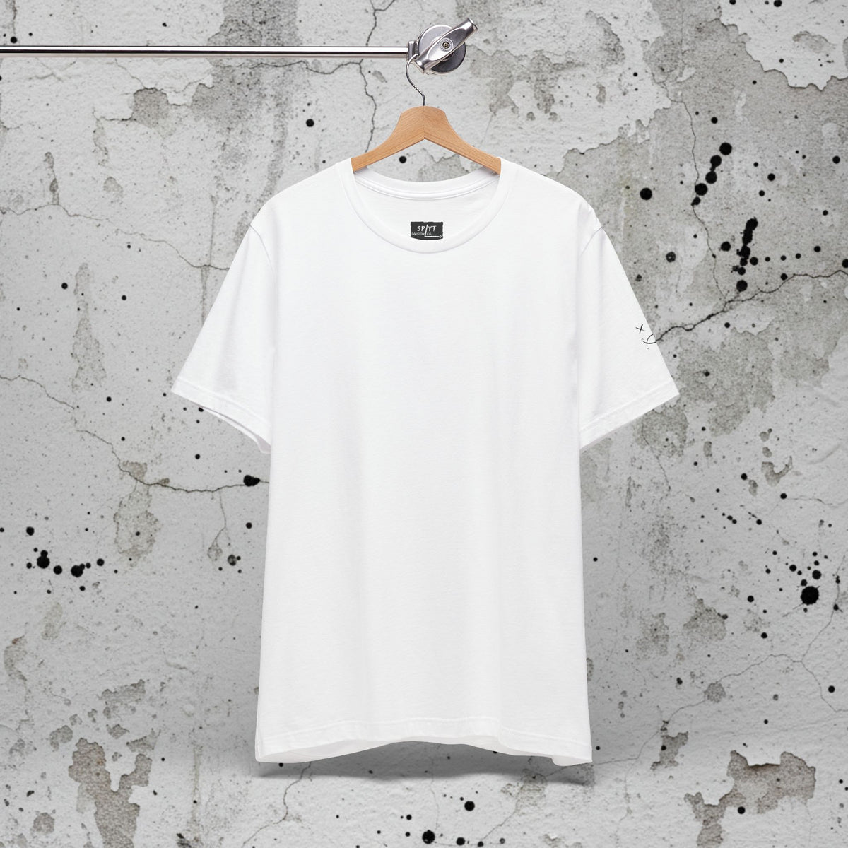SPLYT DIVISION Spyne Tee - White/Black
