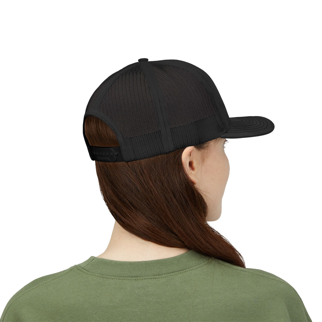 SPLYT DIVISION Essential Snapback Trucker Cap - Black