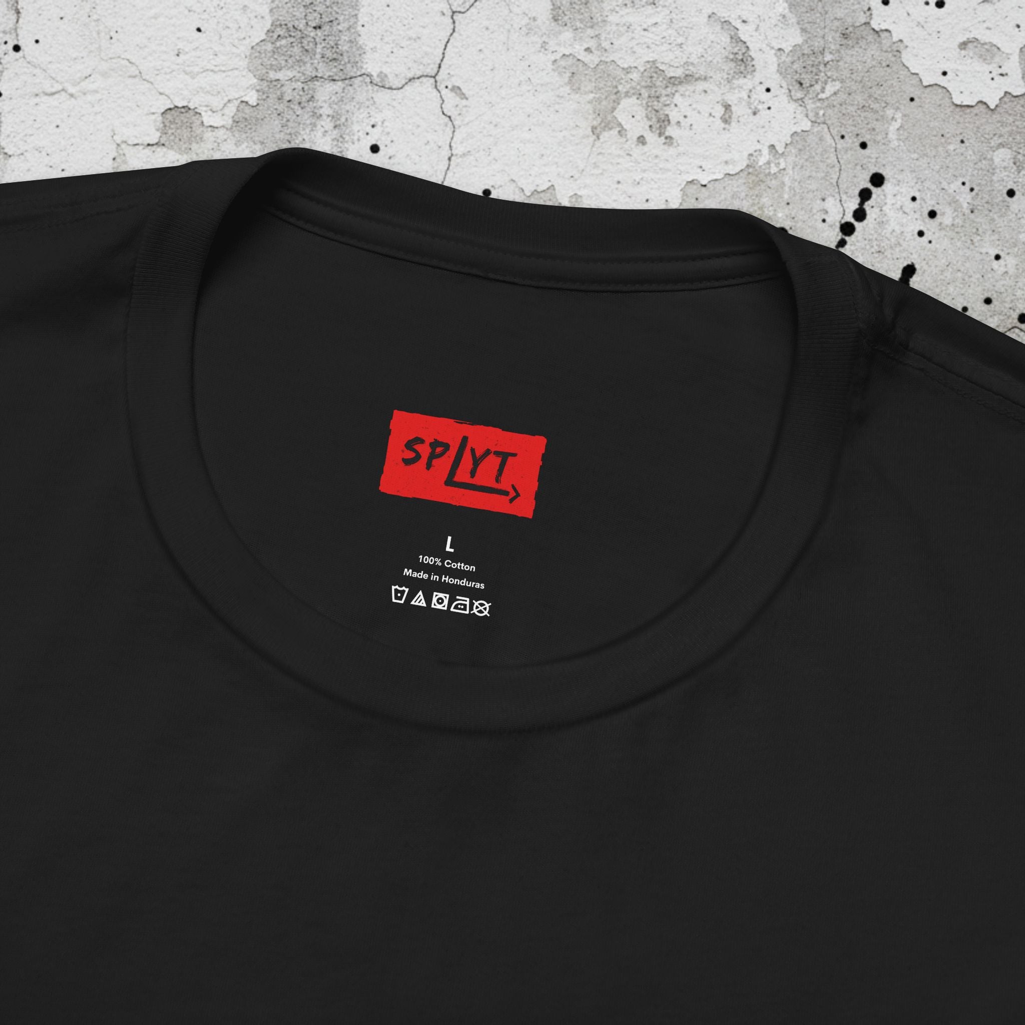 SPLYT Face Tee - Black/Red