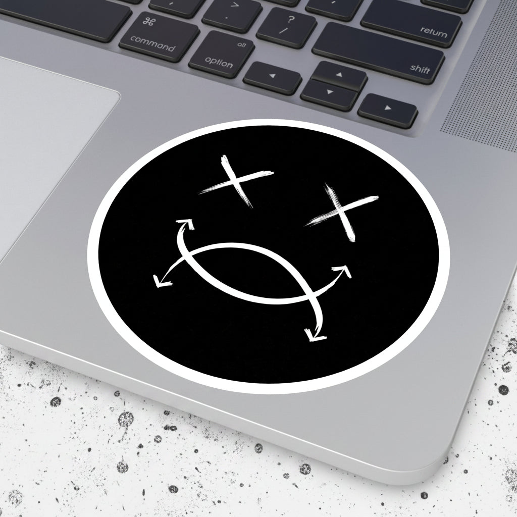 SPLYT DIVISION CO. Round Stickers, Indoor\Outdoor