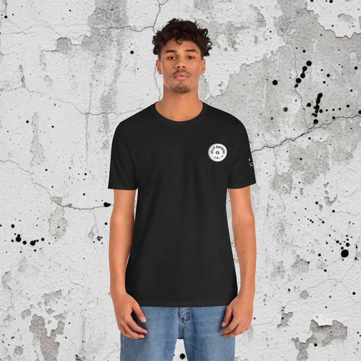 SPLYT Wheel Logo Tee - Black