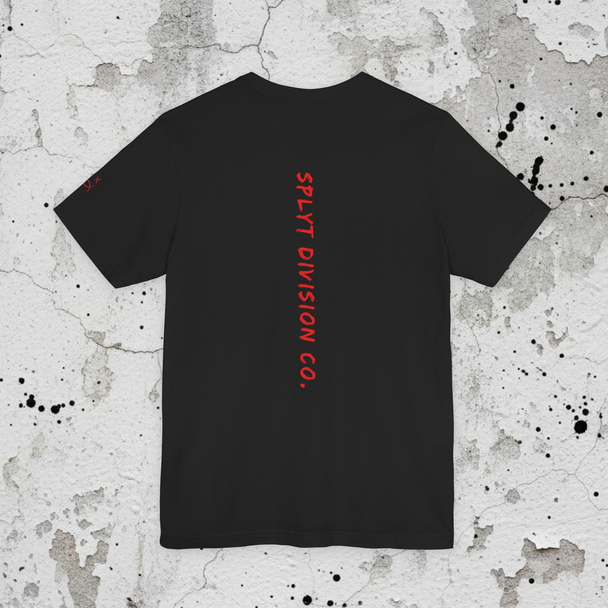 SPLYT DIVISION Spyne Tee - Black/Red