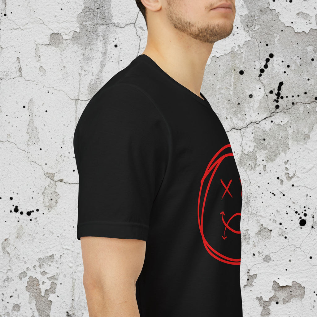 SPLYT Face Tee - Black/Red