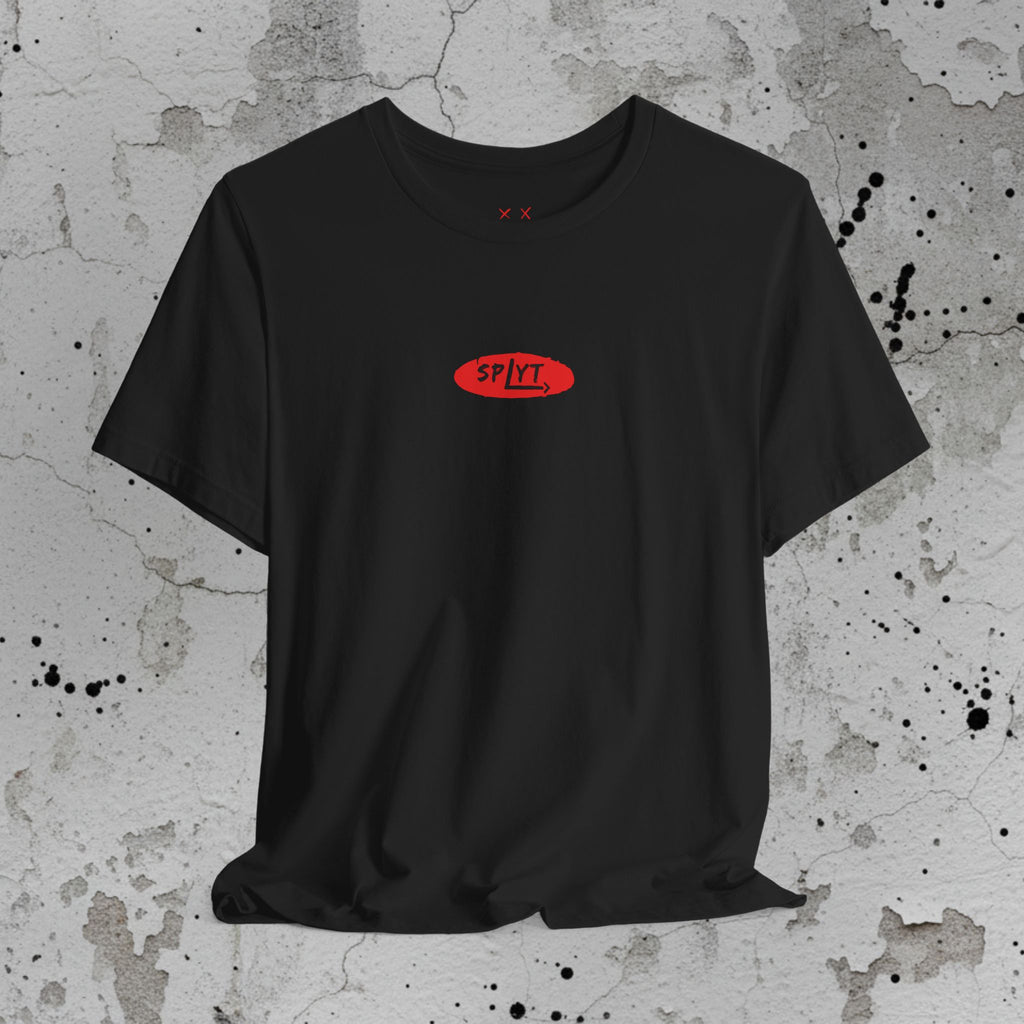 SPLYT Vintage Board Tee - Black/Red