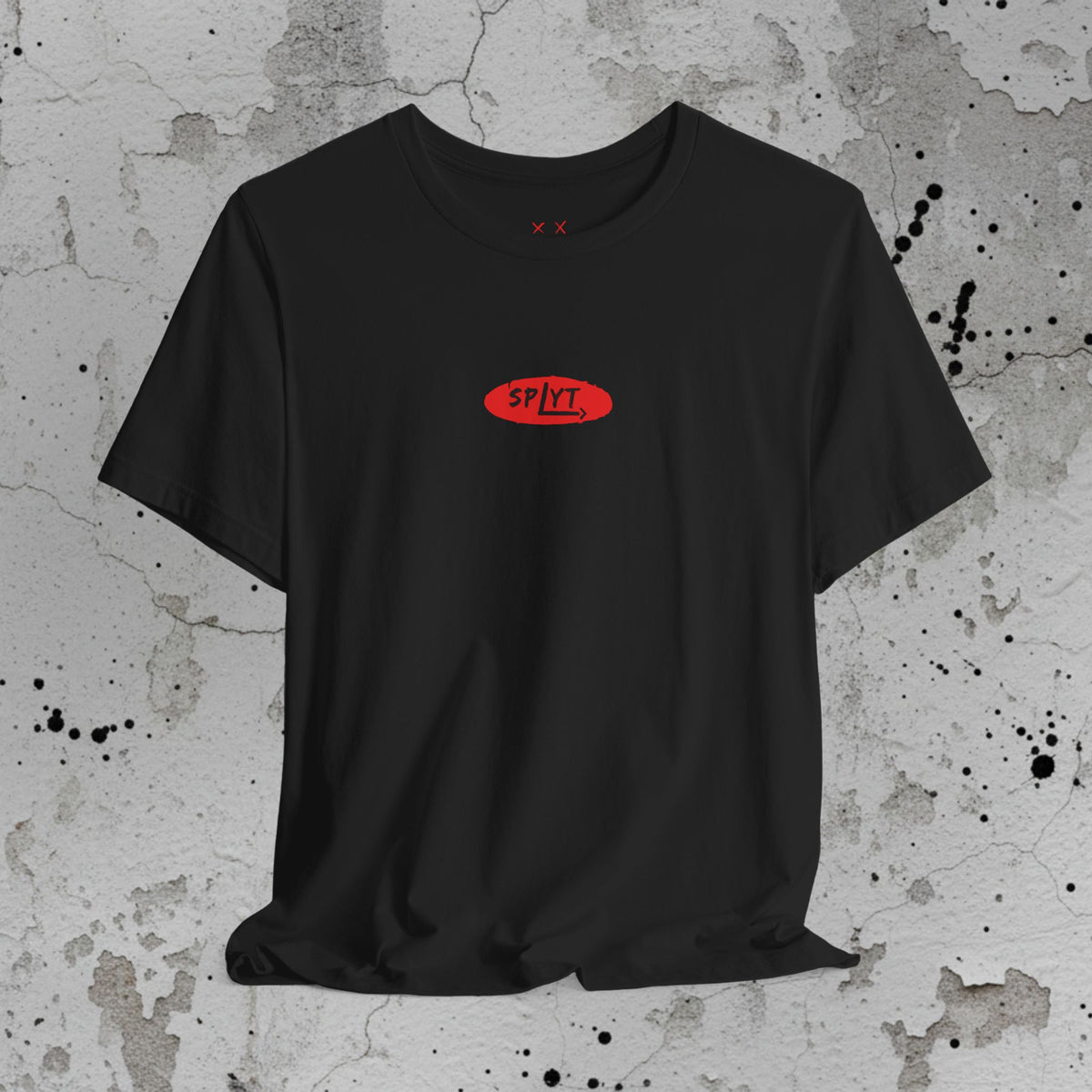 SPLYT Vintage Board Tee - Black/Red