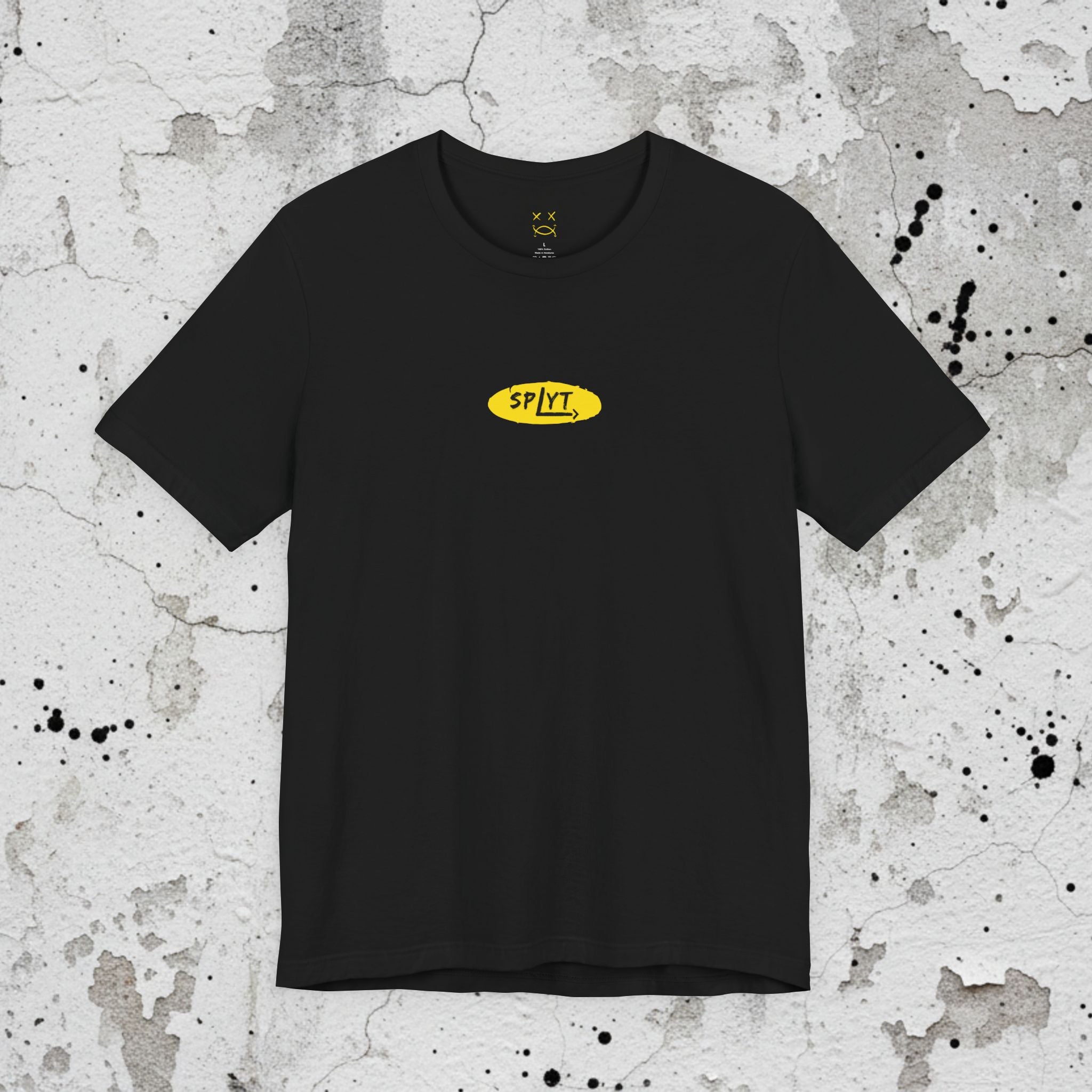 SPLYT Vintage Board Tee - Black/Yellow