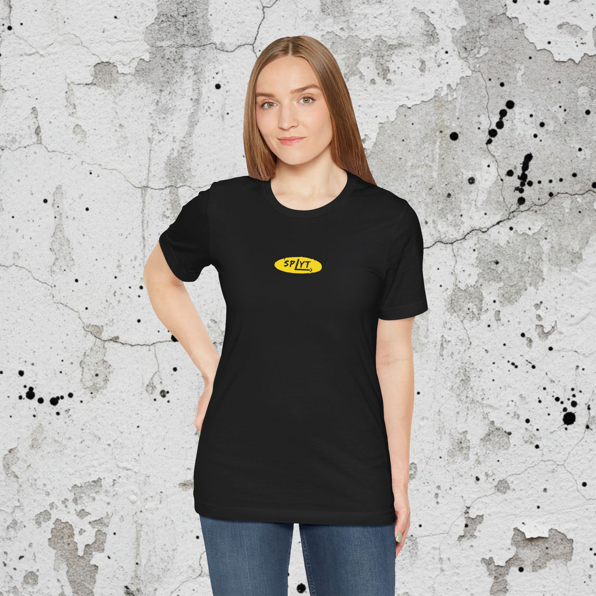 SPLYT Vintage Board Tee - Black/Yellow