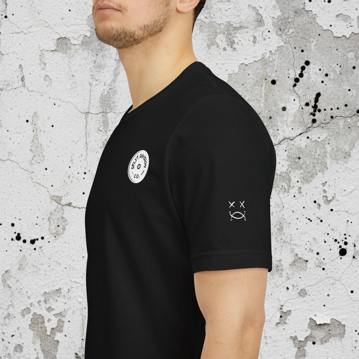 SPLYT Wheel Logo Tee - Black