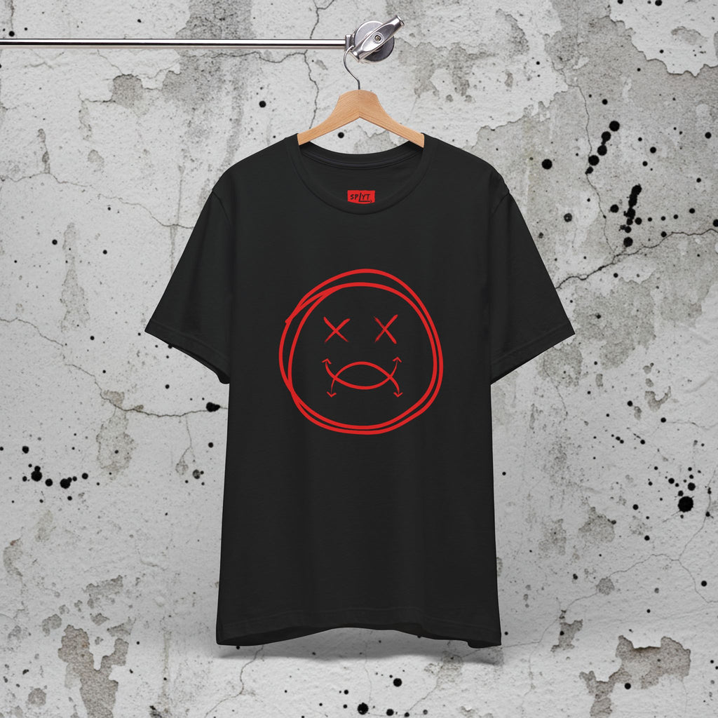 SPLYT Face Tee - Black/Red