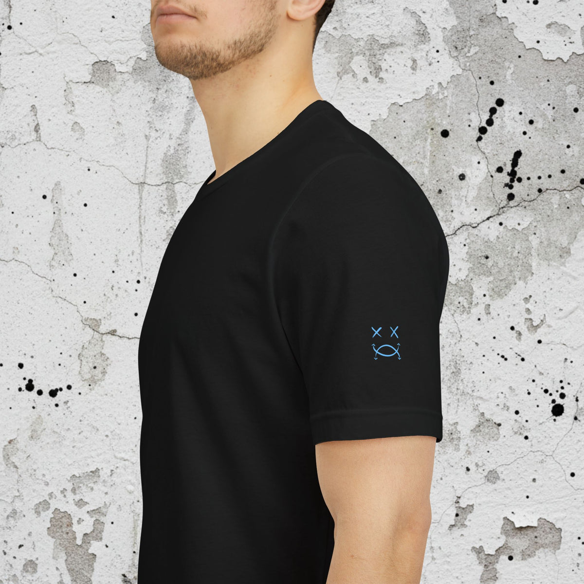 SPLYT DIVISION Spyne Tee -Black/Blue