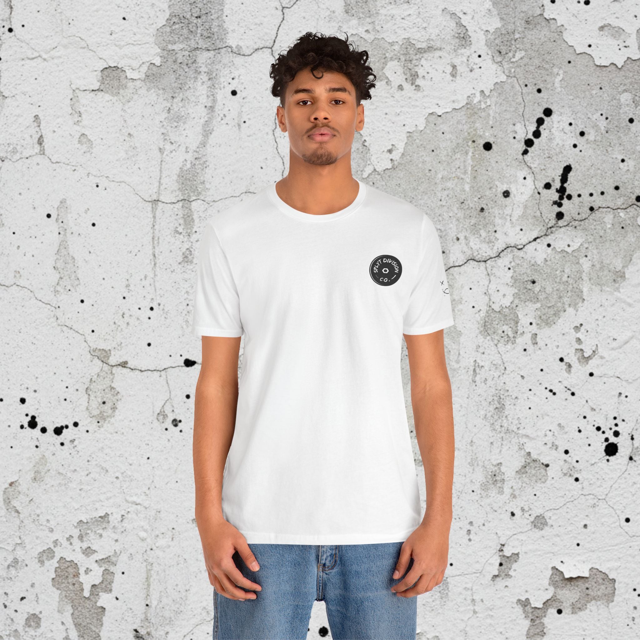 SPLYT Wheel Logo Tee - White