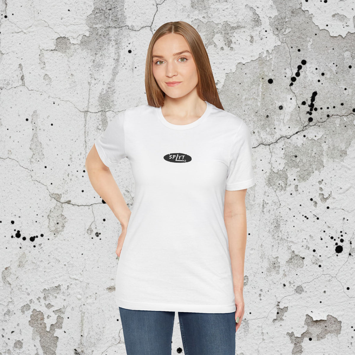 SPLYT Vintage Board Tee - White/Back