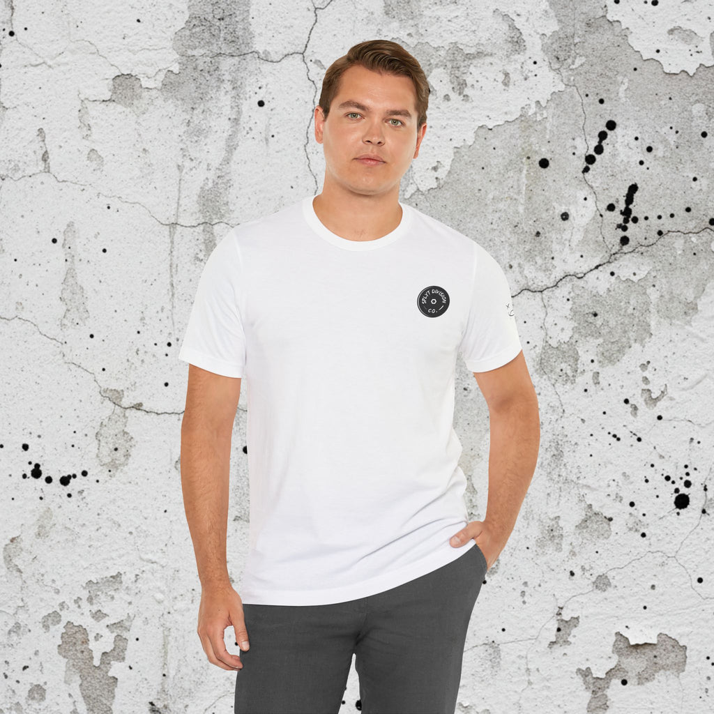 SPLYT Wheel Logo Tee - White