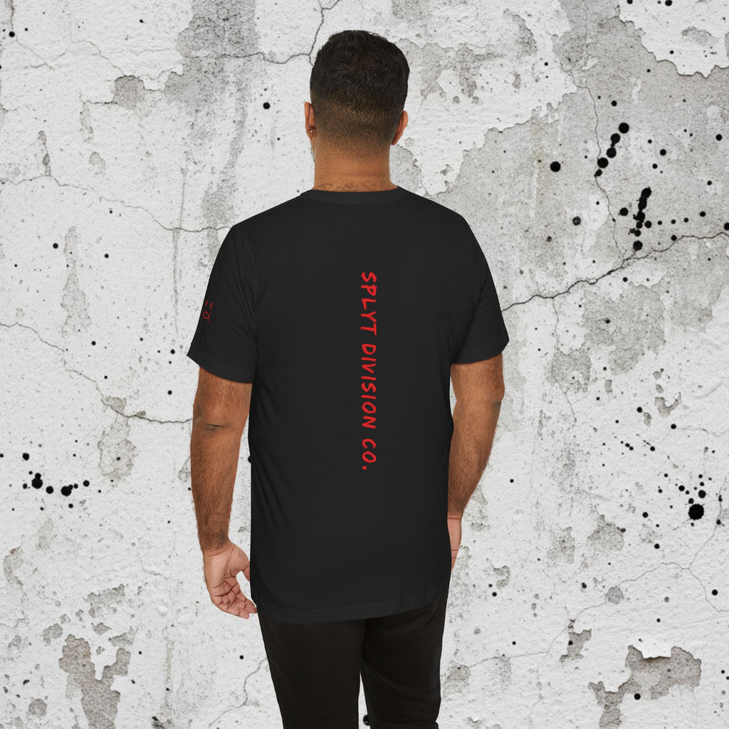 SPLYT DIVISION Spyne Tee - Black/Red