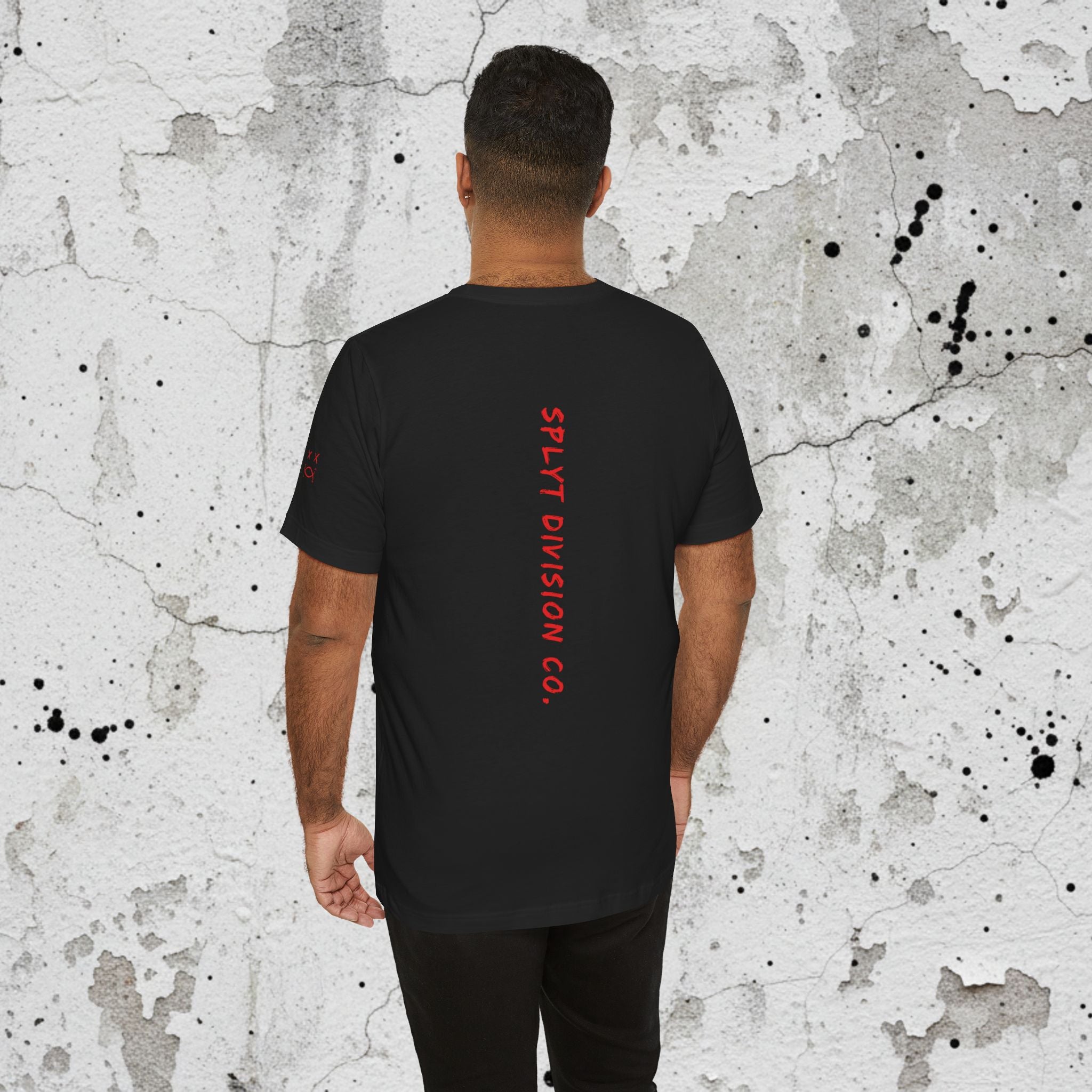 SPLYT DIVISION Spyne Tee - Black/Red