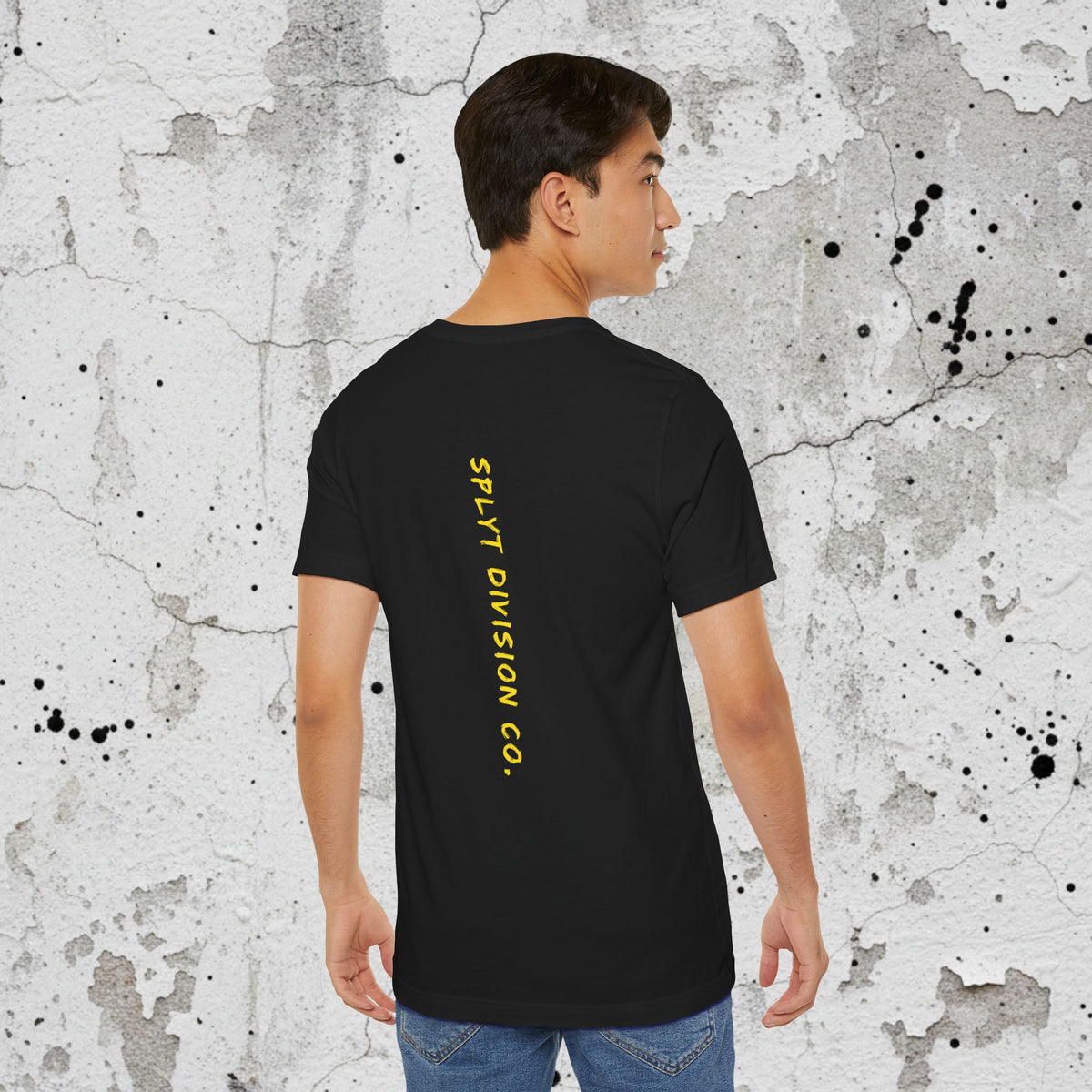 SPLYT DIVISION Spyne Tee - Black/Yellow