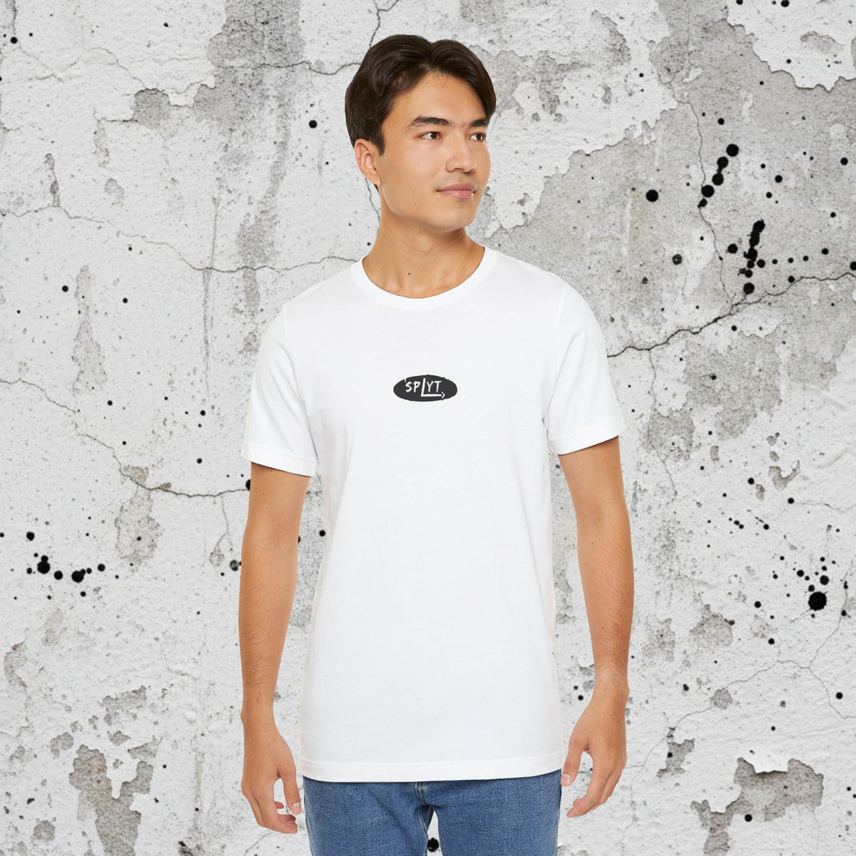 SPLYT Vintage Board Tee - White/Back