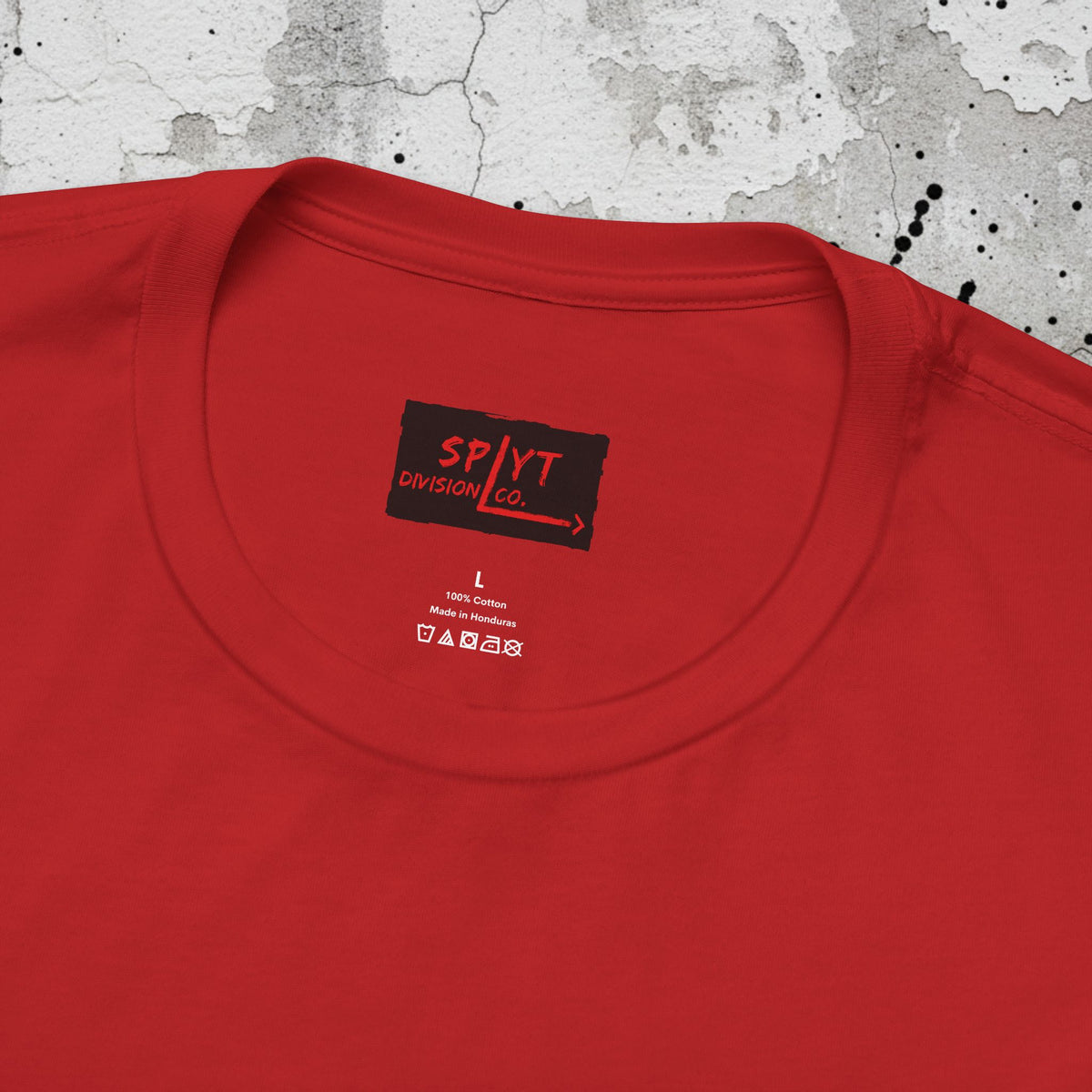 SPLYT DIVISION Splyce Collection Unisex Jersey Short Sleeve Tee - Red